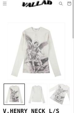最安値 VALLAD V.HENRY NECK L/S ホワイト サーマル 最安値 VALLAD V.HENRY NECK L/S ホワイト サーマル - メルカリ