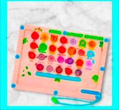 英語知育⭐️Auvewilo 磁気アルファベット動物ボード 子供 英語 ボード