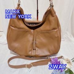 極美品☆MAXX NEW YORK マックスニューヨーク ショルダーバッグ