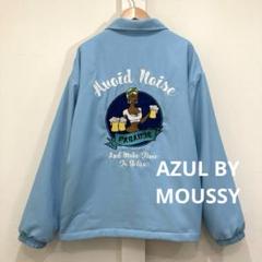 AZUL BY MOUSSY バックエンブロイダリー ブルゾン