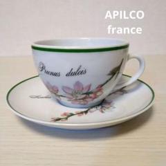美品 アピルコ APILCO フランス製 リモージュ カップ&ソーサー プレート 美品 アピルコ APILCO フランス製 リモージュ カップ&ソーサー
