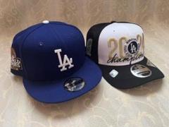 WS2024優勝ロッカーROOMCAP＆WS2024記念パッチ付きCAP2個組