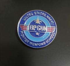 トップガン　TOP GUN  前売り特典　缶バッチ Yahoo!オークション - 約40年前トップガン バッジ 缶バッジ top