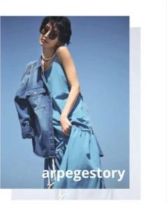Arpegestory ターコイズ 撥水 キャミワンピースのサムネイル