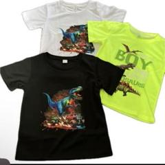 恐竜　Tシャツ ３枚セット　120
