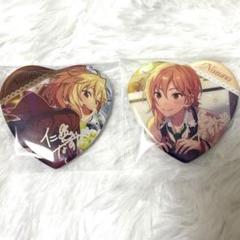 あんスタ 中国 バレンタイン ハート缶バッジ 仁兎なずな
