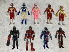 【まとめ売り】レア　戦隊ヒーロー　9体