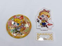 鏡音リン　缶バッジ　アクスタ　アクキー 注文割引 鏡音リン アクリルキーホルダー 缶バッジ アクリル