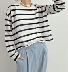 L'Appartement Border Knit 未使用 L'Appartement Border Knit 未使用 トップス