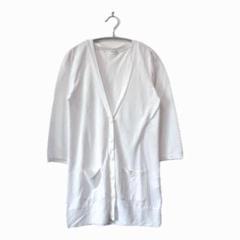 美品 a.v.v アーヴェヴェ【M】カーディガン オフホワイト ボタン付き