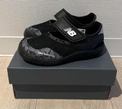 new balance サンダル　黒　15.5cm