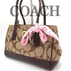 COACH コーチ バッグ シグネチャーハンプトンズ トートバッグ