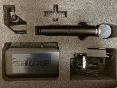 SHURE BLX24/BETA58A ワイヤレスマイク　ケース付きのサムネイル