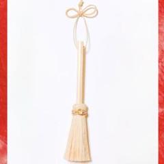 jewelさん専用　藍染　精麻　二重淡路結び　箒飾り　4本セット しっかり浄化】野州精麻祓い箒 二重叶い結び ボリューム