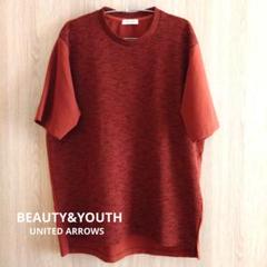 BEAUTY&YOUTH 赤オレンジ 半袖 Tシャツ