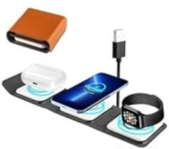iPhone イヤホン アップルウォッチ充電器 3in1 Apple 新品