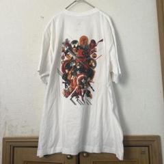MARVEL グラフィックTシャツ ホワイト バックプリント