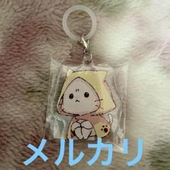 青十紅　みけんねこ　アクリルキーホルダー　レインコート
