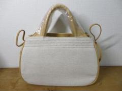 未使用 falchi New York ファルチ ニューヨーク 帆布 ミニバッグ