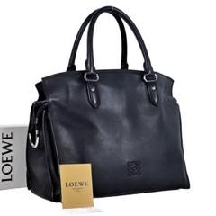 美品 ロエベ LOEWE アナグラム フラメンコ ハンドバッグ トートバッグ