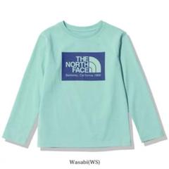ノースフェイス ロゴ ロンT NTJ82223 長袖Tシャツ 140