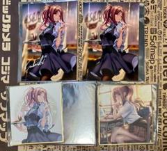ピロ水(アマカノ) はにかみ彼女　冥加皐希　ブロマイド　ミニ色紙　4種　5点