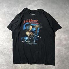 P48 古着20年製　エルム街の悪夢 MovieT フレディー　ホラーT