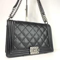 CHANEL シャネル ボーイマトラッセ 28 カーフショルダー バッグのサムネイル