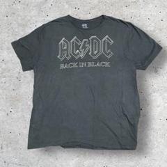 ACDC バンドTシャツ BACKINBLACK 古着 2XL ビッグサイズ 黒