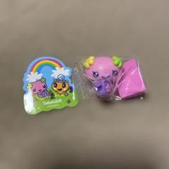 たまごっち ふらわっち フィギュアとステッカー