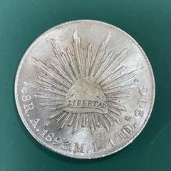 メキシコ 8レアル 1902年 銀貨 me15 メキシコ8レアル貿易銀』 - 国内外の優れた伝統工芸品・美術工芸