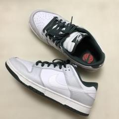 Nike Dunk Low ホワイト/グリーン　27.5cm