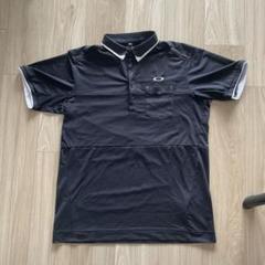 美品 Oakley 黒 ポロシャツ パフォーマンスフィット