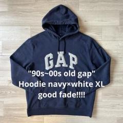 OLDGAP 短丈パーカー 90s ボックスシルエット 80s vintage】ジップパーカー 短丈 片爪 ボックスシルエット