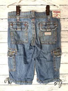 美品 True Religion デニムショートパンツ 25