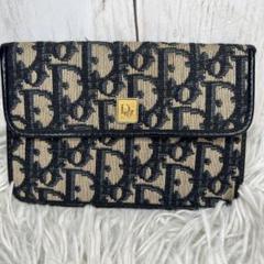 極美品✨クリスチャンディオール トロッター ポーチ クラッチバッグ キャンバス ディオール トロッター ポーチ クラッチバッグ セカンドバッグ