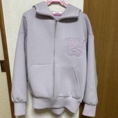 美品】SNIDEL スナイデル 24SS ボリュームパーカー ラベンダー フリー 美品】SNIDEL スナイデル 24SS ボリュームパーカー ラベンダー