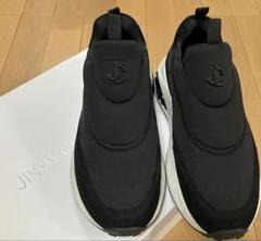 JIMMY CHOO ブラック スニーカー　2回使用　36