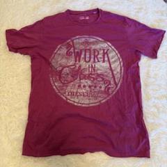 美品　ディーゼル　DIESEL WORK IN CLASS Tシャツ パープル