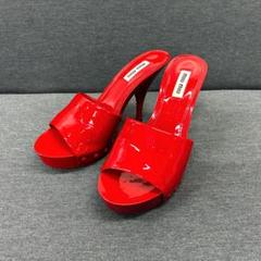 MIU MIU - ◇中古◇Miu Miu ミュウミュウ エナメル ミュール