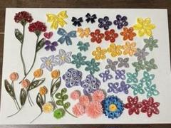 ペーパークイリング お花・リボンパーツ