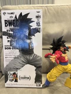 BWFC 孫悟空 フィギュア 新品 未開封　国内正規品　半券付き　悟空4　2次元 SMSP 孫悟空 D賞 スーパーサイヤ人4 BWFC 二次元彩色 - メルカリ