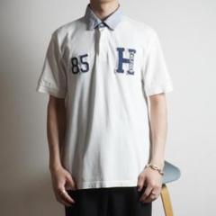 TOMMY HILFIGER 半袖ポロシャツ カスタムフィット /XW133