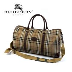 美品】Burberry レザー ノバチェック 大容量ボストンバッグ