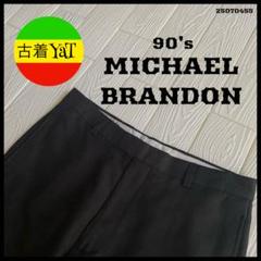 90s MICHAELBRANDONヴィンテージストライプスラックスUS古着