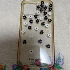 kate spade 花柄クリアケース