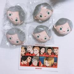 ハイキュー 灰羽リエーフ ぬいぐるみクリップ ポストカード