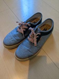 VANS キャンバススニーカー ブルーのサムネイル