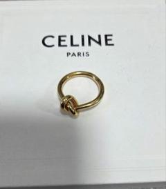 セリーヌ/CELINE　ノットリング　ゴールド 11号　50刻印　C214 ノット リング / ゴールドフィニッシュ ブラス - ゴールド | CELINE