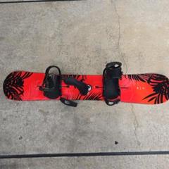 Burton Custom スノーボードビンディング レッド Burton CARTEL スノーボードビンディング レッド